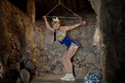 Lucy Lauren – Cheerleader Bondage Camp