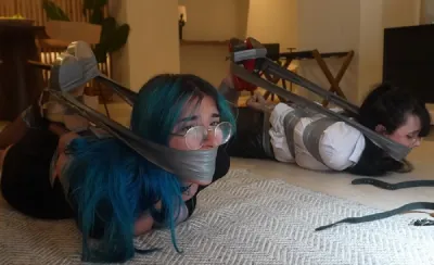 Yukii & Hare – Sexy Female Investigators Tied Up And Gagged