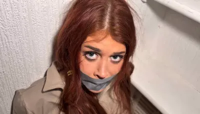 Atlanta Moreno – Home alone schoolgirl